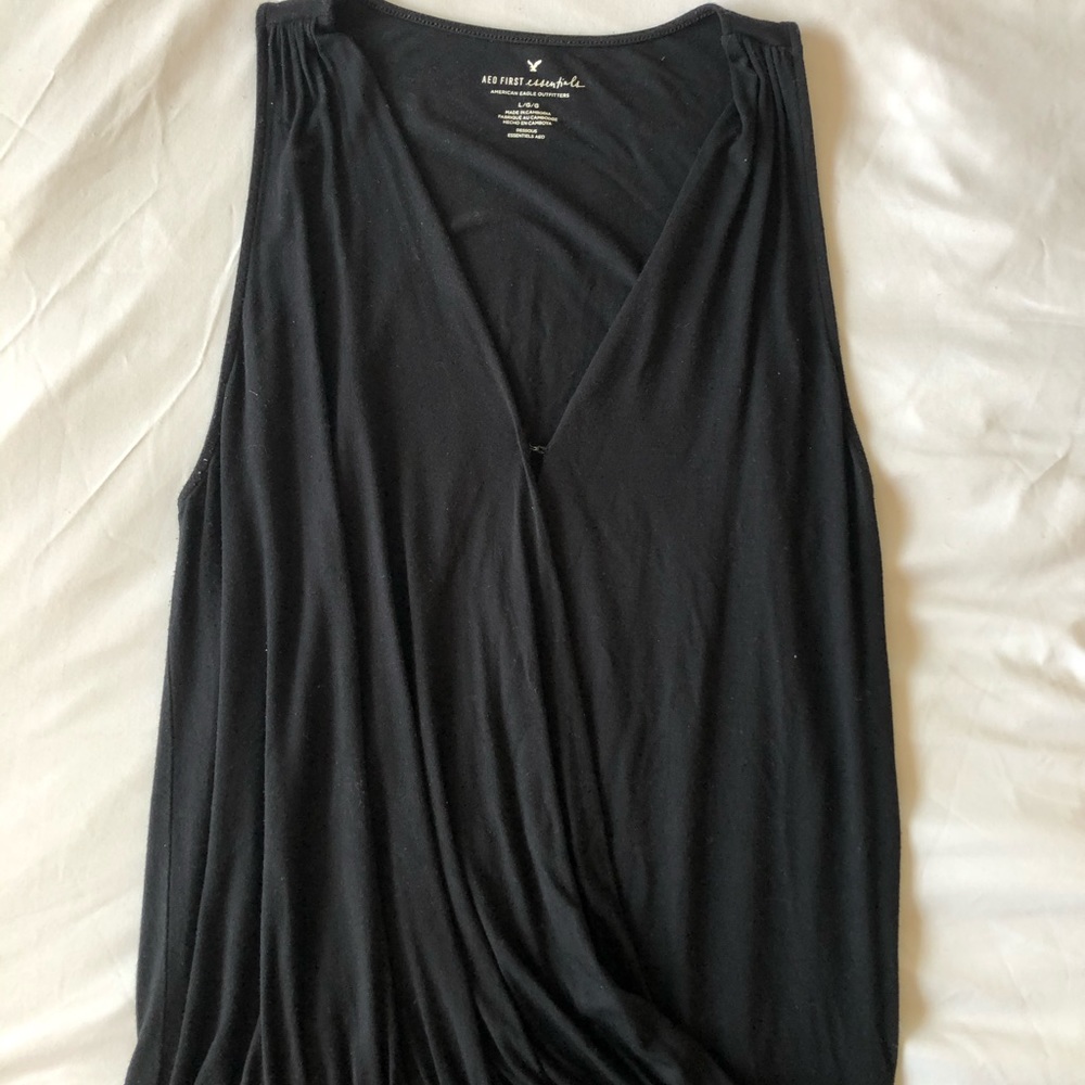 V neck tank body suit